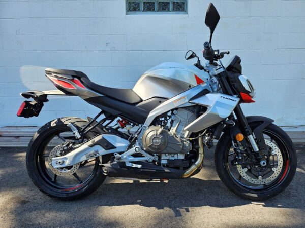 2026 Aprilia Tuono 457 Puma Gray